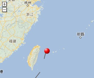 先島群島海域發(fā)生4.8級(jí)地震震源深度51公里