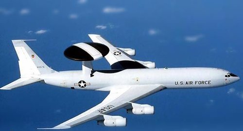 美國(guó)空中警戒管制機(jī)（AWACS）（資料圖）