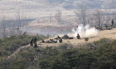 韓媒稱朝本月可能大規(guī)模軍演